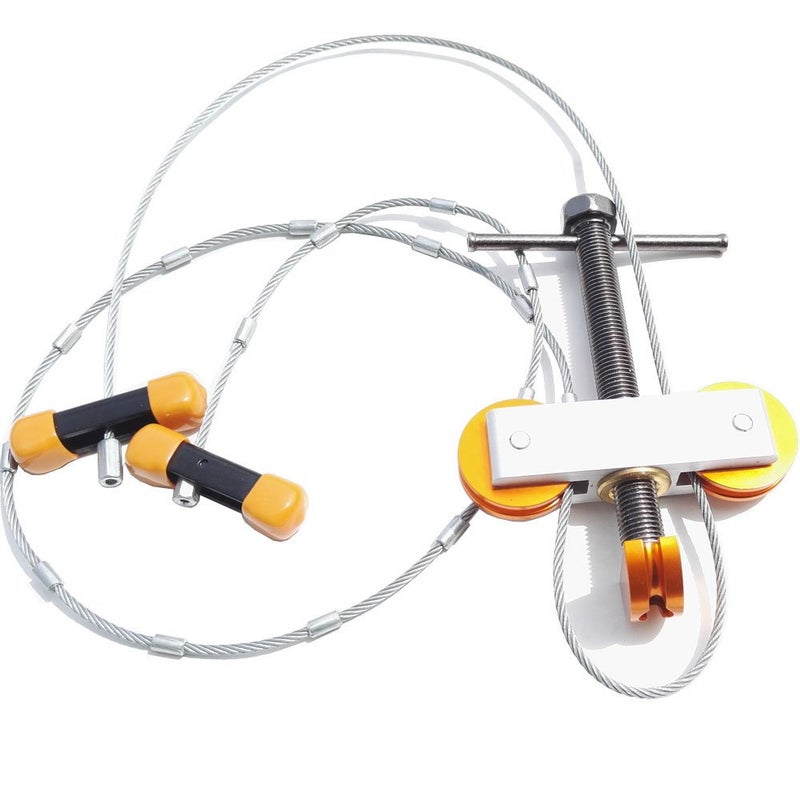 SHARROW Portable Hand Held Compound Bow Press with 2 Quad Brackets Bow String Replacement Tool for Compound Bow Archery - Image 4